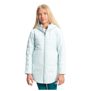 The North Face Reversible Mossbud Swirl Parka - Girls' Ice Blue L -  868487
