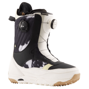 Burton Limelight BOA 2022 Snowboard Boot - Women's Stout White / Acid Wash 9