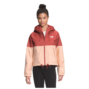 The North Face Antora Rain Hoodie - Women's Tandoori Spice Red / Apricot Ice XS -  999419