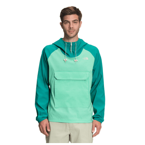 The North Face Class V Fanorak Pullover - Men's Porcelain Green / Spring Bud S -  986005